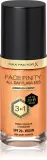 Max Factor Facefinity All Day Flawless - Тональная основа с защитой SPF 20, 30 мл, оттенок 84 Soft Toffee — фото 1