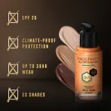 Max Factor Facefinity All Day Flawless - Тональная основа с защитой SPF 20, 30 мл, оттенок 90 Amber — фото 6