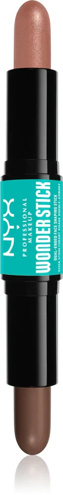 NYX Professional Makeup Wonder Stick Dual Face Lift - Двусторонний карандаш для контурирования, 2 г, оттенок 03 Light Medium