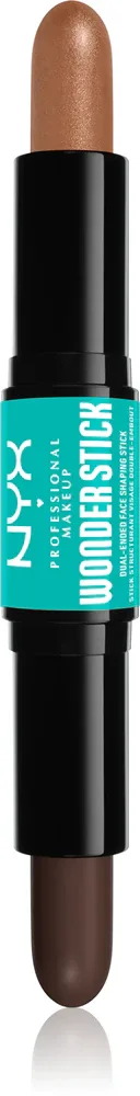 NYX Professional Makeup Wonder Stick Dual Face Lift - Двусторонний карандаш для контурирования, 2 г, оттенок 07 Deep