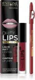 Eveline Cosmetics OH! my LIPS Matt - Набор для губ, 2 шт, оттенок 17 — фото 1