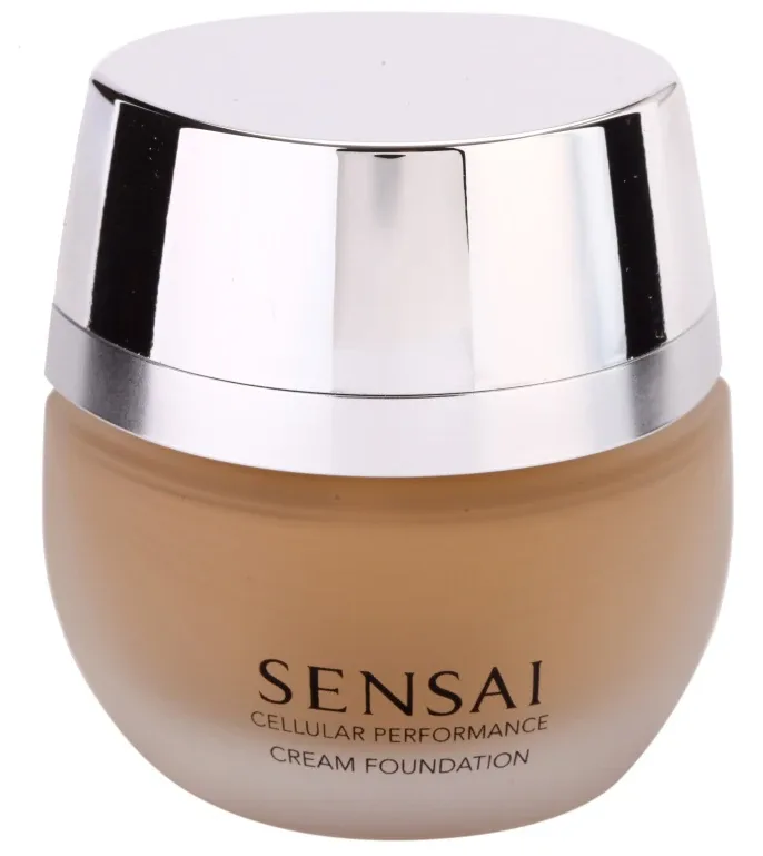 Sensai Cellular Performance Cream Foundation - Кремовое тональное средство SPF 15, 30 мл, оттенок CF 25 Topaz Beige