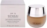 Sensai Cellular Performance Cream Foundation - Кремовое тональное средство SPF 15, 30 мл, оттенок CF 25 Topaz Beige — фото 3