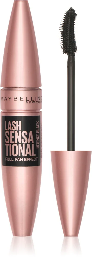 MAYBELLINE NEW YORK Lash Sensational - Тушь для увеличения объема ресниц, 9.5 мл, оттенок Intense Black