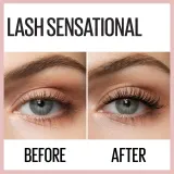 MAYBELLINE NEW YORK Lash Sensational - Тушь для увеличения объема ресниц, 9.5 мл, оттенок Intense Black — фото 7