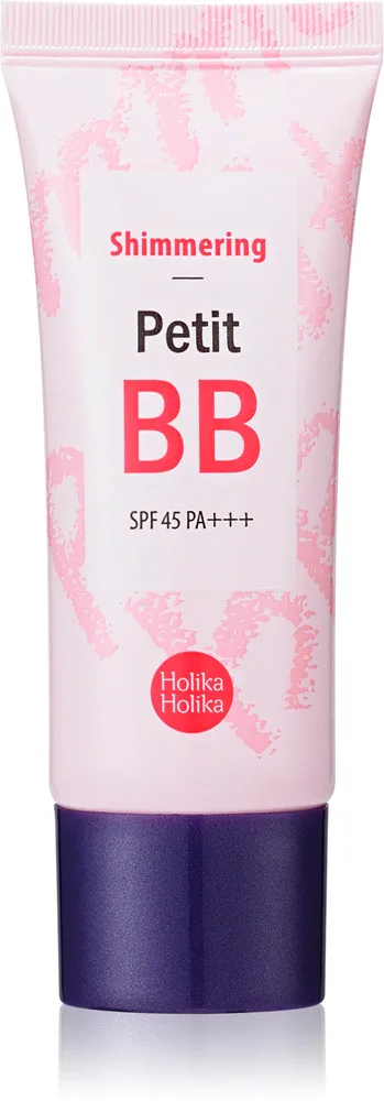 Holika Holika Petit BB Shimmering - Розовый крем BB SPF 45, 30 мл