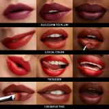 MAC Cosmetics Lustreglass Sheer-Shine Lipstick - Блестящая помада, 3 г, оттенок Local Celeb — фото 5