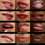 MAC Cosmetics Lustreglass Sheer-Shine Lipstick - Блестящая помада, 3 г, оттенок Spice it Up! — фото 2