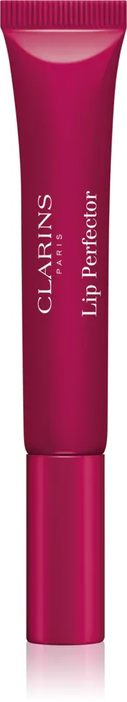 Clarins Lip Perfector Shimmer - Блеск для губ с увлажняющим действием, 12 мл, оттенок 08 Plum Shimmer