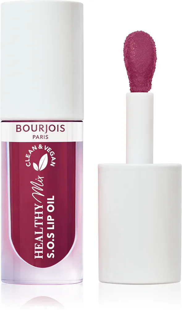 Bourjois Healthy Mix S.O.S Lip Oil - Блеск для губ с увлажняющим действием, 4.5 мл, оттенок 09 Berry Delight