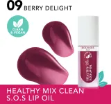 Bourjois Healthy Mix S.O.S Lip Oil - Блеск для губ с увлажняющим действием, 4.5 мл, оттенок 09 Berry Delight — фото 3
