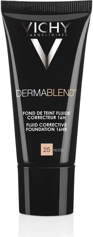 Vichy Dermablend - Тональная основа с ультрафиолетовым фильтром, 30 мл, оттенок 25 Nude