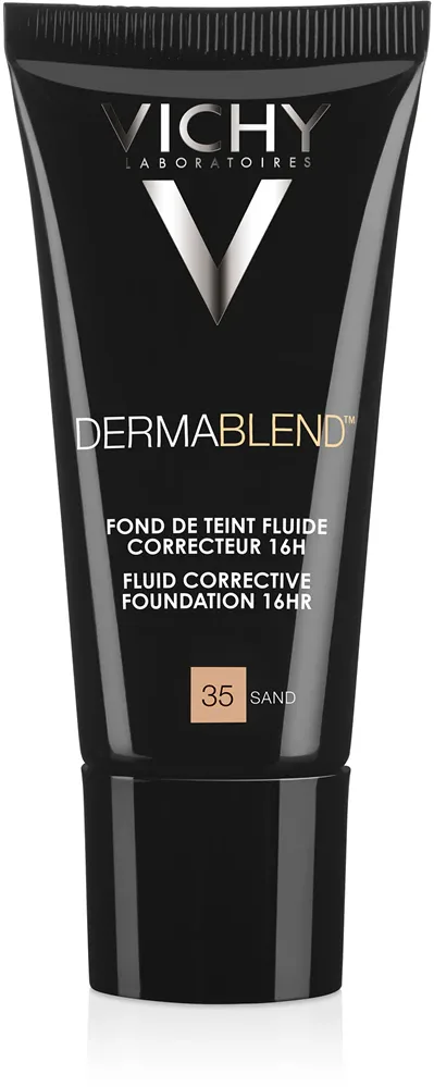 Vichy Dermablend - Тональная основа с ультрафиолетовым фильтром, 30 мл, оттенок 35 Sand