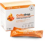 Добавка к пище Aura Herbals Colladrop Forte 10 000 mg с морским коллагеном и витамином C, 30 шт — фото 1