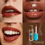 NYX Professional Makeup Lip IV - Длительный блеск для губ с увлажняющим действием, 5 мл, оттенок 04 - COCOA QUENCHI — фото 5