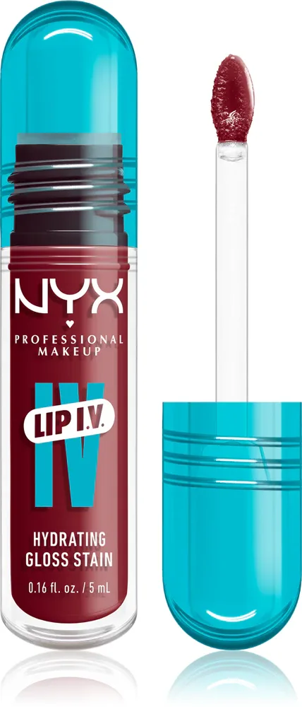 NYX Professional Makeup Lip IV - Длительный блеск для губ с увлажняющим действием, 5 мл, оттенок 09 - BLUSH RUSH