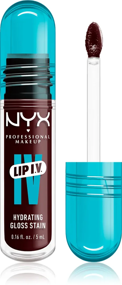 NYX Professional Makeup Lip IV - Длительный блеск для губ с увлажняющим действием, 5 мл, оттенок 15 - WATER BOUT WNE?