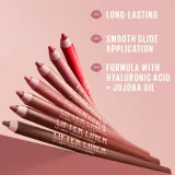 MAYBELLINE NEW YORK Lifter Liner - Карандаш для губ с увлажняющим действием, оттенок 010 Main Character — фото 2