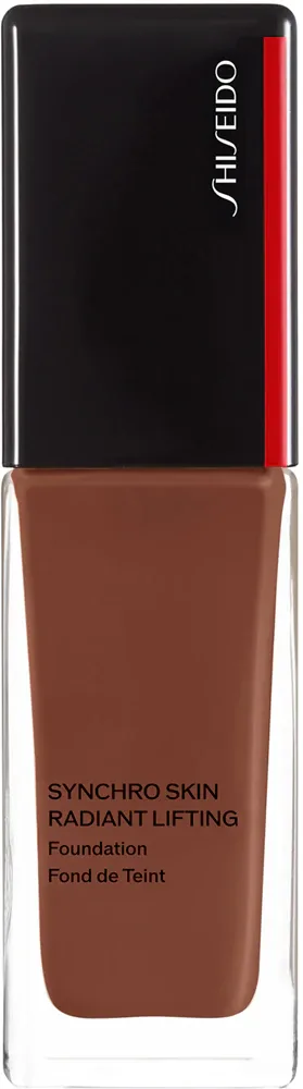 Shiseido Synchro Skin Radiant Lifting Foundation Advanced - Розовое основание с лифтинг-эффектом SPF 30, 30 мл, оттенок 540 Mahogany