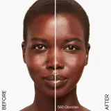 Shiseido Synchro Skin Radiant Lifting Foundation Advanced - Розовое основание с лифтинг-эффектом SPF 30, 30 мл, оттенок 560 Obsidian — фото 3