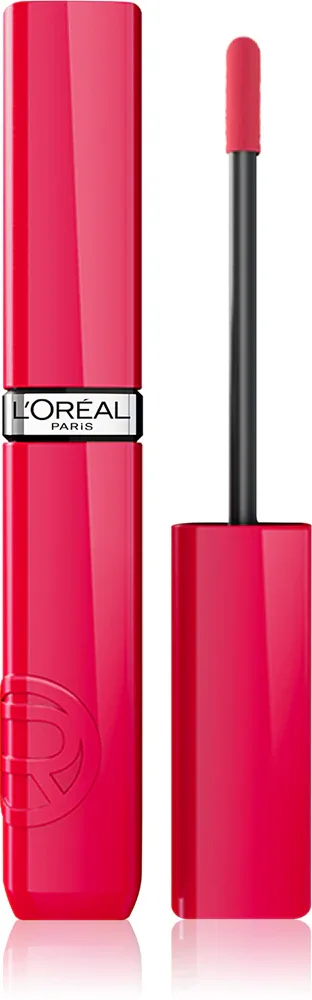 L’Oreal Paris Infaillible Laque Resistance - Долговременная помада в жидкой форме, увлажняющая и придающая блеск, 4.3 мл, оттенок 250 Pink Oulala