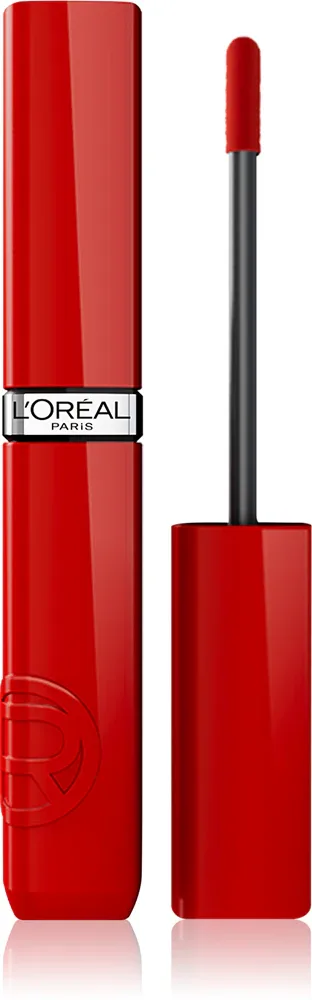 L’Oreal Paris Infaillible Laque Resistance - Долговременная помада в жидкой форме, увлажняющая и придающая блеск, 4.3 мл, оттенок 415 Rouge Paris