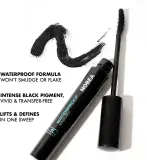 NOBEA Festive 3D Waterproof Mascara - Водостойкая тушь для ресниц, утолщающая, 8 мл — фото 4