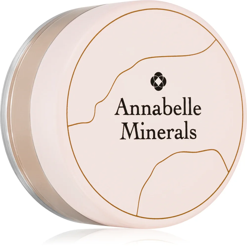 Annabelle Minerals Coverage Mineral Foundation - Минеральный порошковый тональный фонд, придающий идеальный вид, 4 г, оттенок Natural Fair