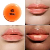 DIOR Dior Addict Lip Glow Oil - Блеск для губ: Олейк до уст, 6 мл, оттенок 004 Coral — фото 3