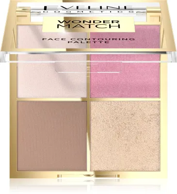 Eveline Cosmetics Wonder Match - Палетка многофункциональная 4 в 1, 10.8 г