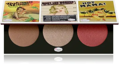 theBalm Must-Haves Powder Trio - Палетка для макияжа, 6.6 г