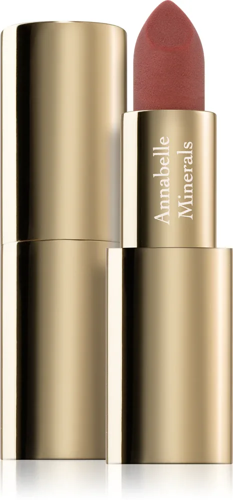 Annabelle Minerals Sheer Lipstick - Увлажняющая губная помада с блеском, 3.5 г, оттенок Strawberry