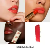 Gucci Gucci Beauty Rouge a Levres Voile - Блестящая помада, 3.5 г, оттенок 500 Odalie Red — фото 3
