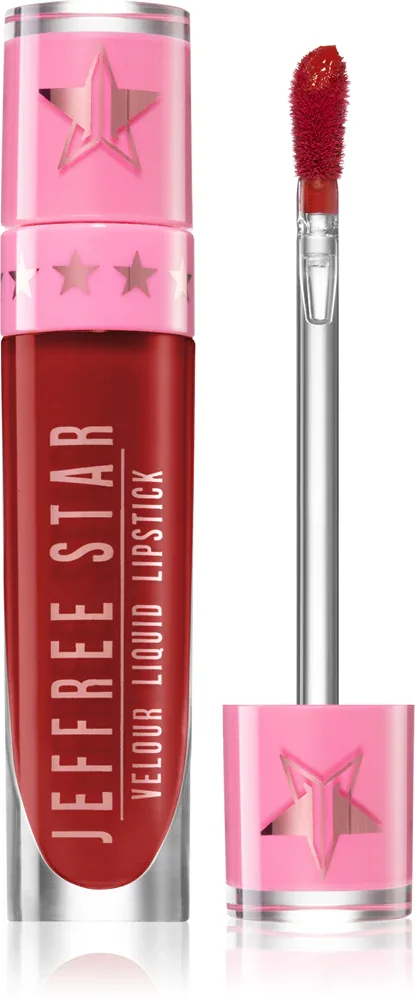 Jeffree Star Cosmetics Velour Liquid Lipstick - Помада в жидкой форме, 5.6 мл, оттенок Redrum