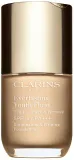 Clarins Everlasting Youth Fluid Foundation - Тональная основа с SPF 15, осветляющая, 30 мл, оттенок 101 Linen — фото 1