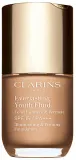 Clarins Everlasting Youth Fluid Foundation - Тональная основа с SPF 15, осветляющая, 30 мл, оттенок 110 Honey — фото 1