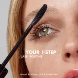 NOBEA Festive 3D Effect Mascara - Тушь для ресниц, придающая объем с эффектом 3D, 8 мл, оттенок 001 Black — фото 5