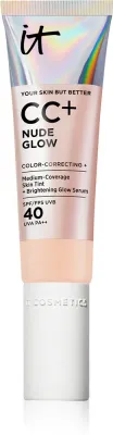 IT Cosmetics Your Skin But Better CC + Nude Glow - Крем CC с осветляющим эффектом, 32 мл