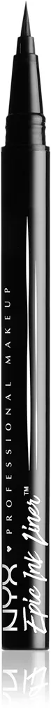 NYX Professional Makeup Epic Ink Liner - Точный водостойкий подводка для глаз, 1 мл, оттенок 01 Black