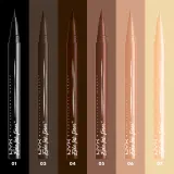 NYX Professional Makeup Epic Ink Liner - Точный водостойкий подводка для глаз, 1 мл, оттенок 01 Black — фото 5