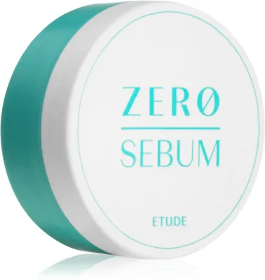 ETUDE Zero Sebum Drying Powder - Прозрачный матирующий пудрениц, 4 г
