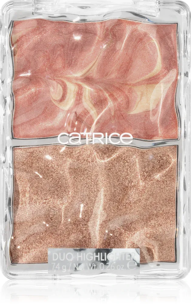 Catrice UNDERWATER SECRETS - Розовый хайлайтер двойного действия, 7.4 г, оттенок C01 Sea Me Glow!
