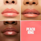 MAYBELLINE NEW YORK Lifter Gloss - Блеск для губ, 5.4 мл, оттенок 22 Peach Ring — фото 2