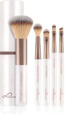 Luvia Cosmetics Travel Set Macchiato - Косметический набор кистей для путешествий, 5 шт