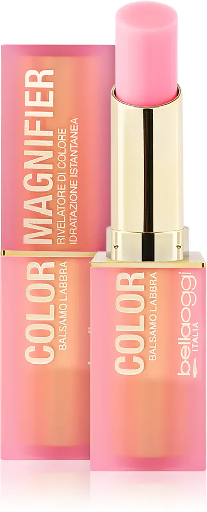 bellaoggi Color Magnifier Lip Balm - Тонирующий увлажняющий бальзам для губ, 3 г, оттенок Pink Flambè
