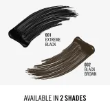 Rimmel WonderVolume Thrill Seeker - Тушь для ресниц, увеличивающая объем, 8 мл, оттенок Extreme Black — фото 4