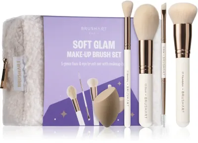 BrushArt Basic Soft Glam make-up brush set - Набор кистей для косметики, 1 шт