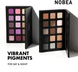 NOBEA Day-to-Day Naturally Nude Eyeshadow Palette - Палетка теней для век: палетка теней для век, 24 г — фото 7