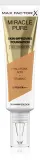 Max Factor Miracle Pure Skin - Тональная основа с защитой SPF 30, 30 мл, оттенок 76 Warm Golden — фото 1