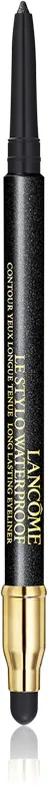 Lancome Le Stylo Waterproof - Высокопигментный водостойкий карандаш для глаз, 0.35 г, оттенок 01  Noir Onyx